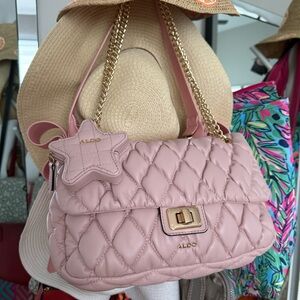 ALDO Pink Quilted Women's Bag